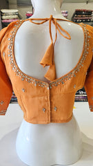 Blouse DNo EPB511 Tissue Rust Orange