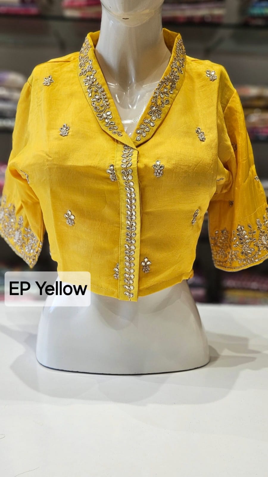 Blouse DNo EPB509 Yellow